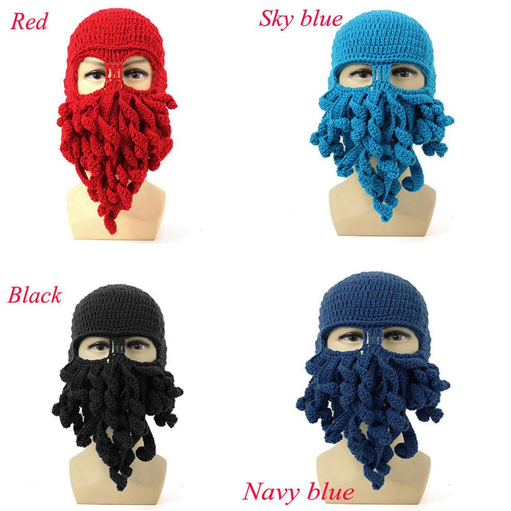Mũ Beanie Kèm Bộ Râu Thời Trang Mùa Đông