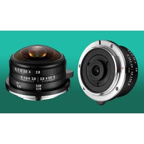 Ống kính Venus Optics Laowa 4mm F2.8 Fisheye Lens for APS-C : Fujiflm, Sony E, Canon EOS M, Leica L và M4/3