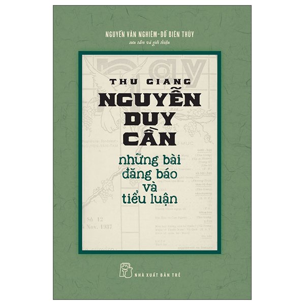 Sách - Thu Giang Nguyễn Duy Cần Những Bài Đăng Báo Và Tiểu Luận - 8934974179153