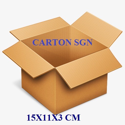 Bộ 20 Thùng Carton 15x11x3 Cm