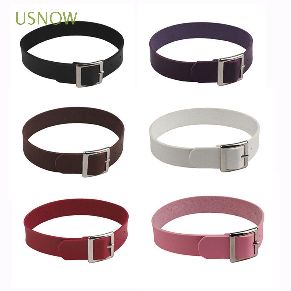 Vòng Cổ Choker Da PU Nhiều Màu Sắc Phong Cách Gothic Punk