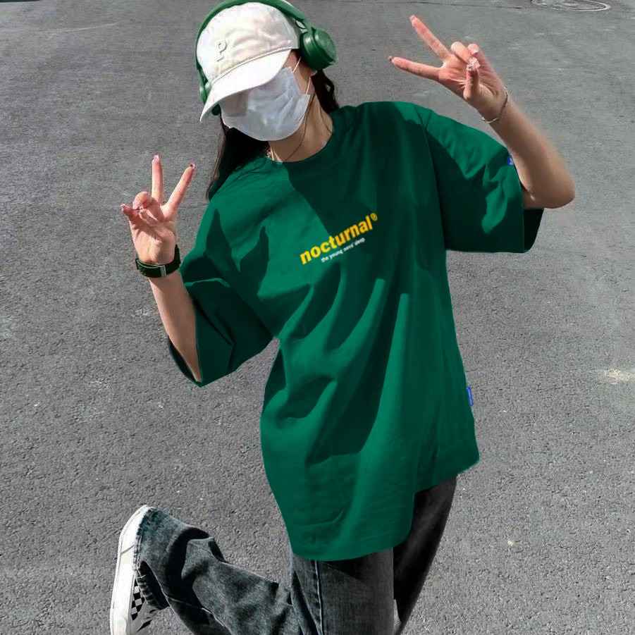 Áo Thun Unisex Form Rộng Tay Lỡ Oversize NOCTURNAL Neva' Sleep Tee Cotton 100% Local Brand