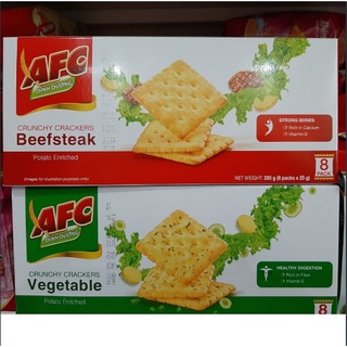 Bánh Qui Mặn AFC 200g(8 Gói*25g)