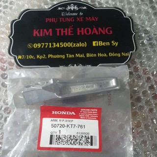 Thanh để chân sau | Cục nhôm gác chân sau Winner , Sonic 150R (bộ chốt chẻ + chốt 6l + lò xo) ... CHÍNH HÃNG HONDA