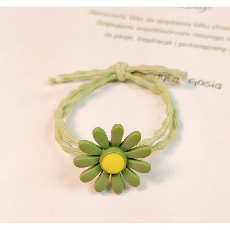 Dây Buộc Tóc Hoa Cúc Nhí Hàn Quốc Giao Màu Ngẫu Nhiên