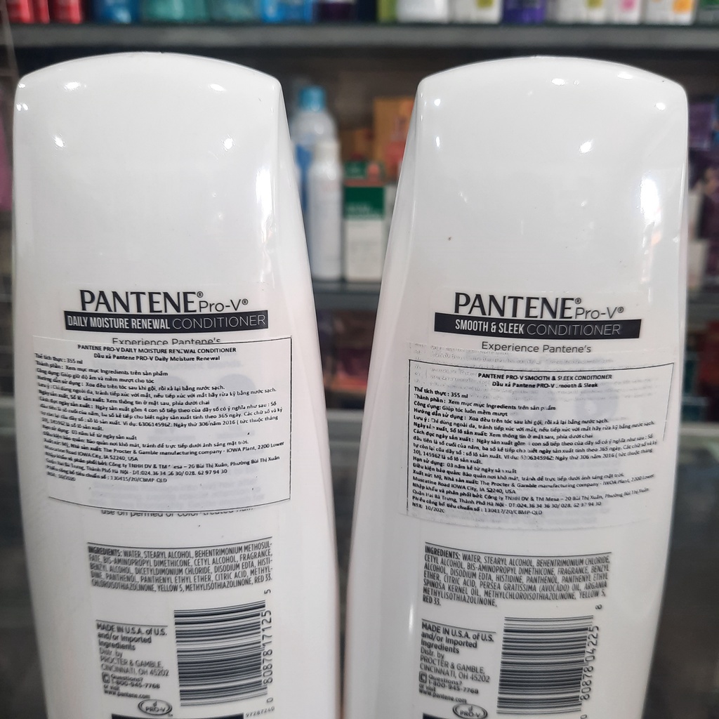 Dầu Xả Pantene Moisture Renewal Dưỡng Ẩm Tóc 355ml