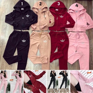 Set bộ thể thao áo khoác có áo lót dây KÈM HÌNH THẬT