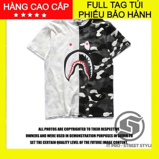 [Freeship - Hình Thật]Áo Bape phản quang ngắn tay Full Tag Túi, áo thun A Bathing Bape
