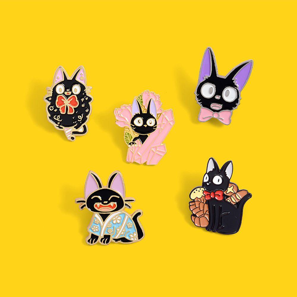 Huy Hiệu Cài Áo Hình Mèo MXGOODS Dễ Thương