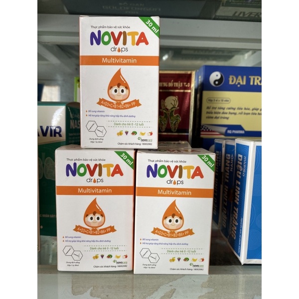 NOVITA ( Multivitamin) ( lọ 30ml).