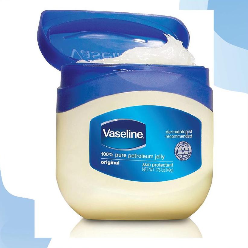 Vaseline dưỡng ẩm - Sáp dưỡng ẩm Vaseline 49g pure petroleum jelly