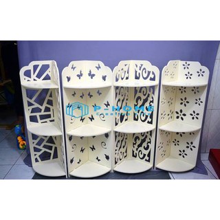 Kệ góc 3 tầng mắt lưới P-HOME