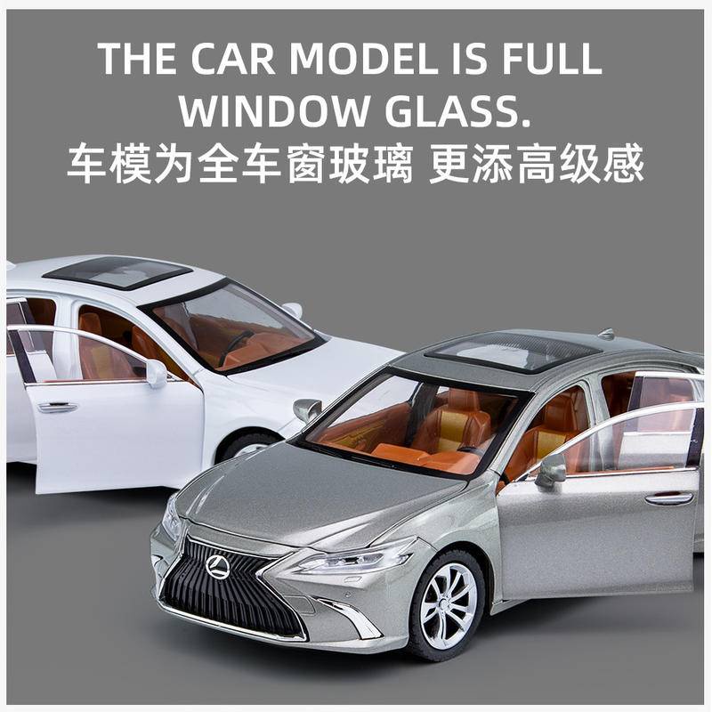 ToyToyMan ✨ Mô Hình Xe Hợp Kim Lexus ES300 Tỉ Lệ 1:24 ô tô đồ chơi/vật trang trí/Món quà sinh nhật