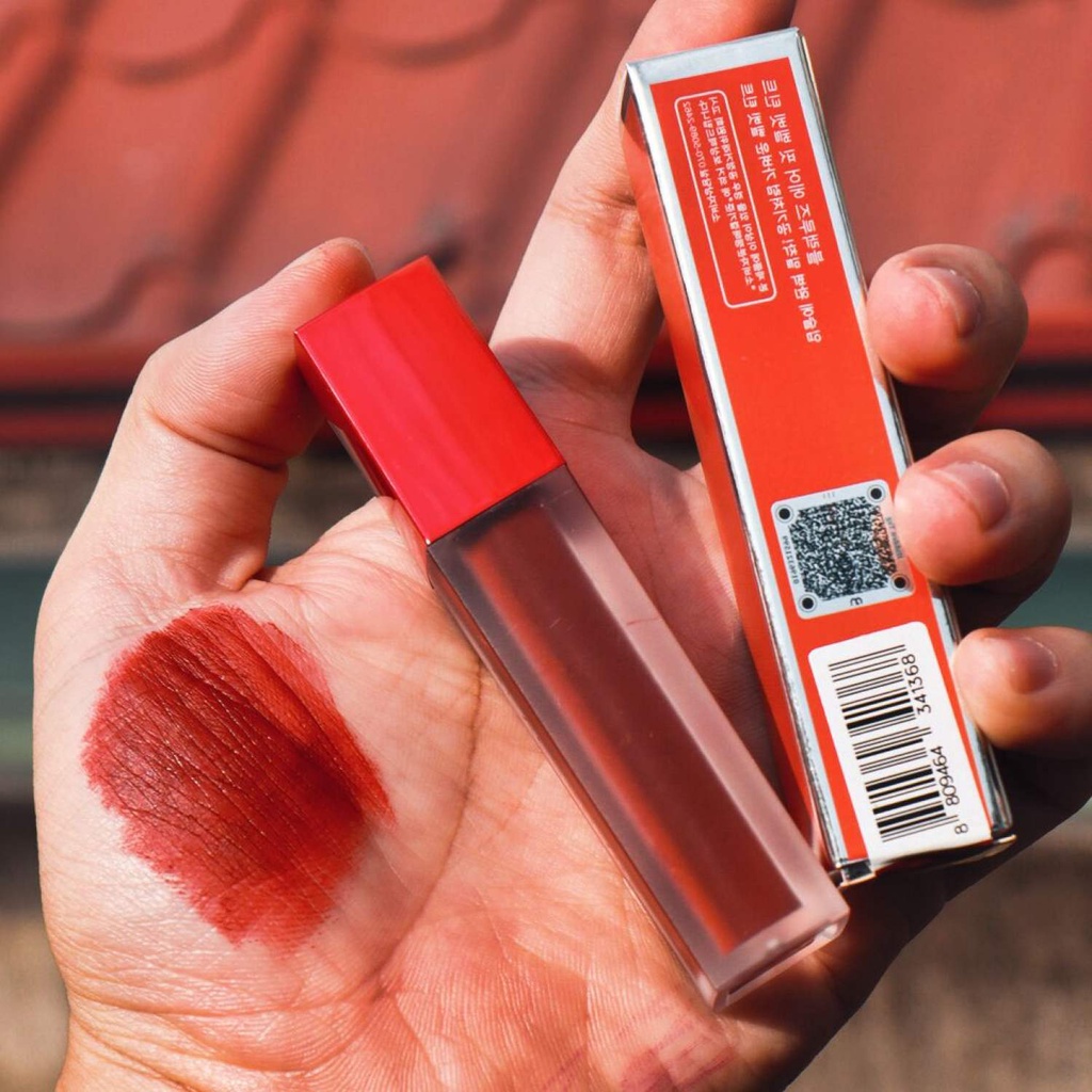 Son handmade Black Rouge A06 màu đỏ gạch hàng có sẵn