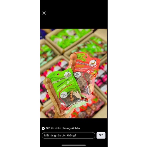Ô mai me chua cay Thái Lan 29k/1 gói 90g