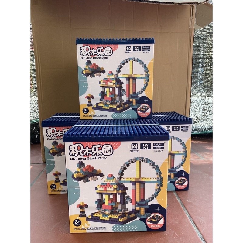 BỘ ĐỒ CHƠI LẮP RÁP XẾP HÌNH LEGO 520 CHI TIẾT ( Hàng loại 1 )