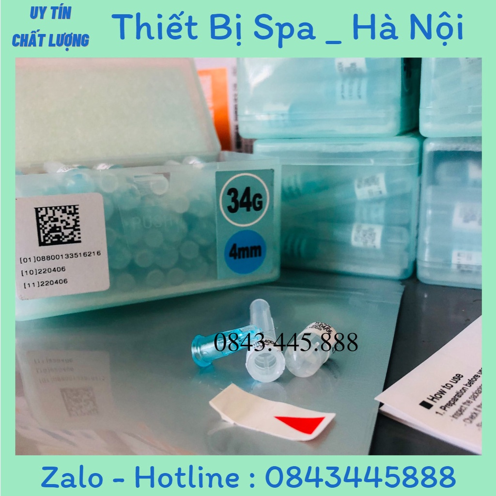 Kim tiêm meso Kim tiêm dưỡng chất căng bóng da ,Kim 34G Chuẩn y khoa