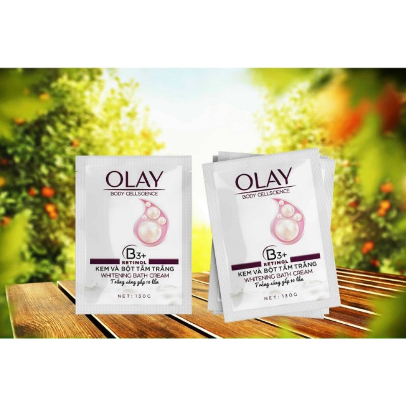 Gói Siêu Tắm Trắng Dưỡng Body Olay B3+