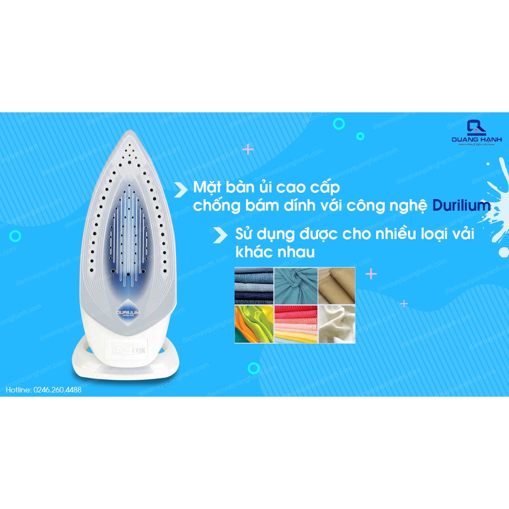 [Hàng chính hãng] Bàn là hơi nước Tefal FV4980 2600W