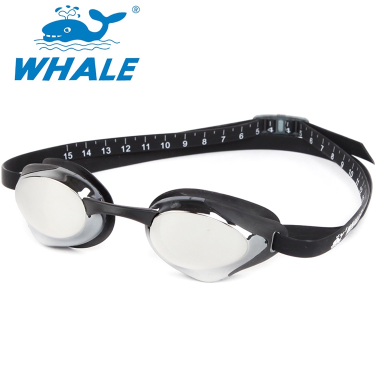 Kính Bơi Chống Tia UV Unisex Racing Goggle với tròng kính tráng gương cool ngầu
