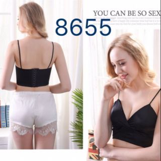 Áo lót nữ - áo bra phi bóng lụa bản to