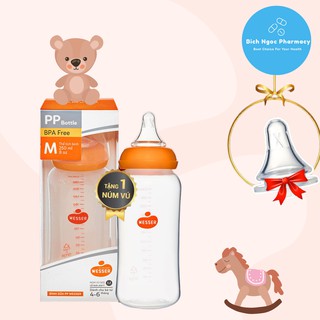 Bình Sữa Wesser Cổ hẹp 60ml/140ml/250ml/cổ rộng 260ml