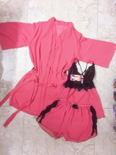 Set đồ ngủ 3 món sexy