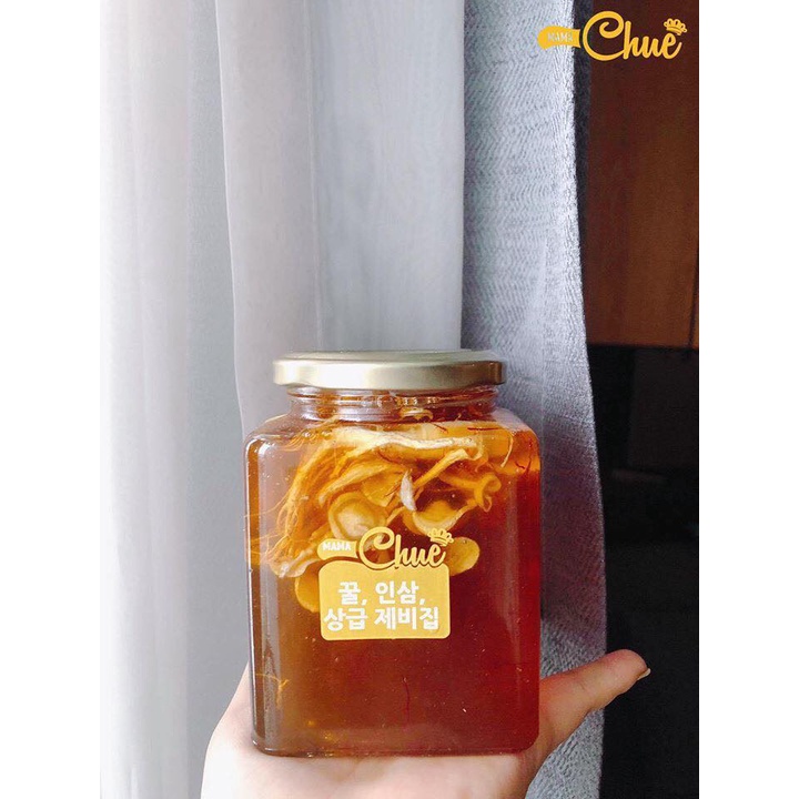 Hũ thủy tinh / Lọ thủy tinh hình vuông đựng gia vị thực phẩm 500ML