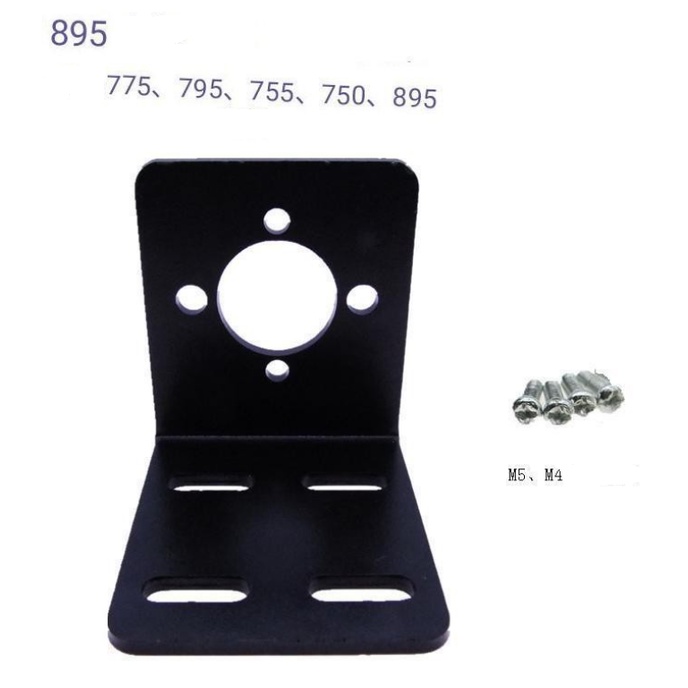 895 770 755 795 885 Khung gắn mơ tơ bằng thép sơn đen, 895 770 755 795 885 Motor Bracket, Mounting Bracket for 770--885