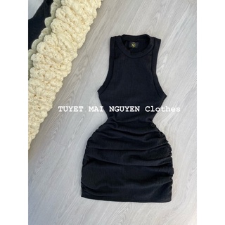 Đầm body rúm -Ảnh chụp thật