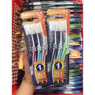 [ HÀNG NỘI ĐỊA ĐỨC ] BÀN CHẢI ĐÁNH RĂNG DR BEST 3 CHIẾC