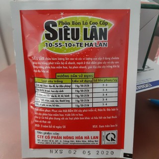 Phân Bón Lá Siêu Lân
