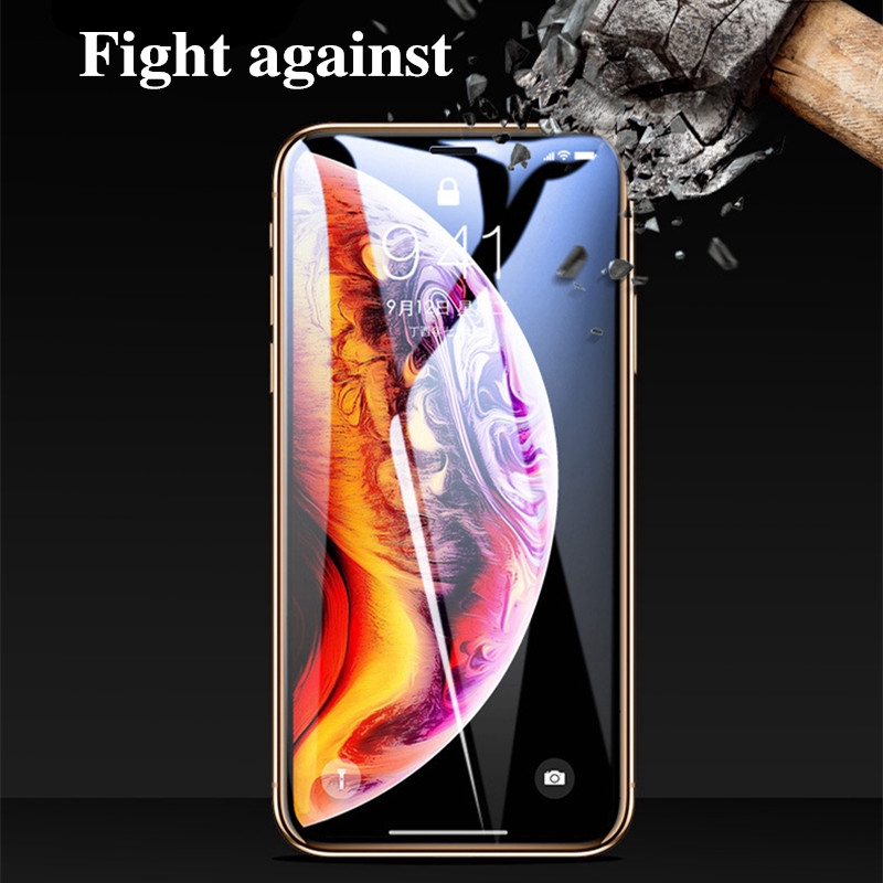 Kính Cường Lực 20d Bảo Vệ Toàn Màn Hình Cho iphone 15 14 13 12 11 pro max plus mini xs max xr x 8 7 6 6s plus se