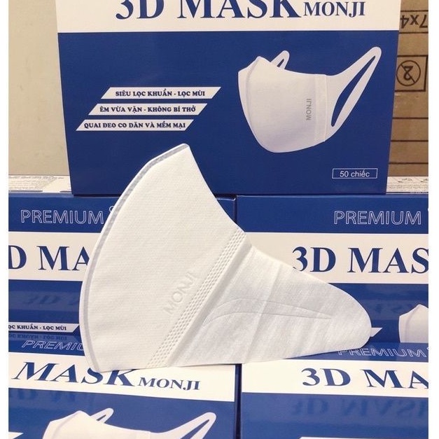khẩu trang hộp 50 chiếc khẩu trang 3D Mask