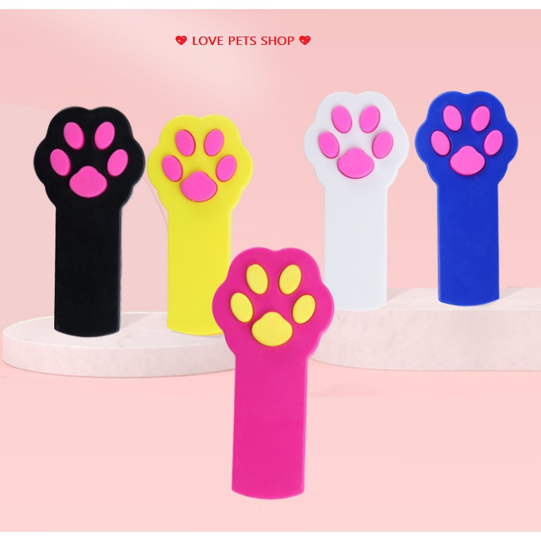 ĐÈN LASER TRÊU MÈO SỬ DỤNG 2 PIN TIỂU AAA - LOVE PETS SHOP