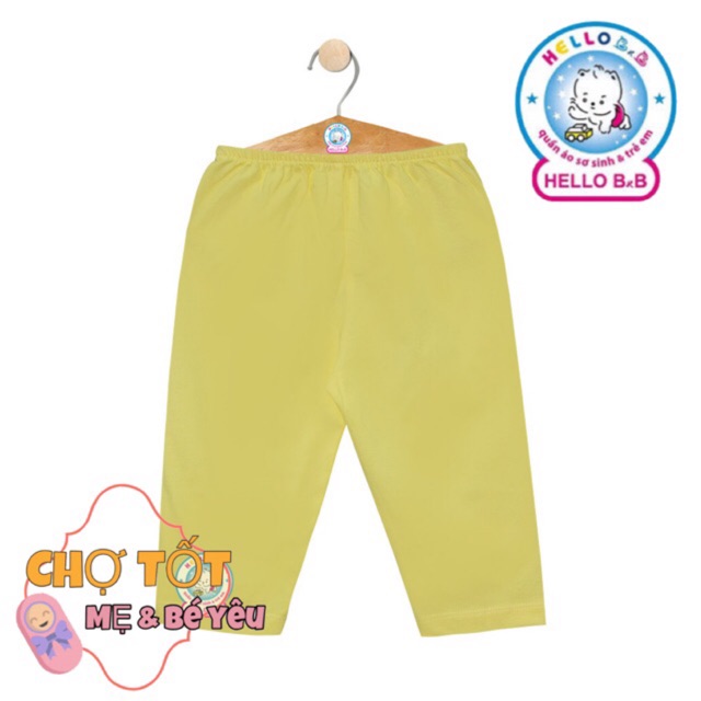 [CAO CẤP][6-23KG] QUẦN DÀI COTTON MÀU HELLO B&amp;B