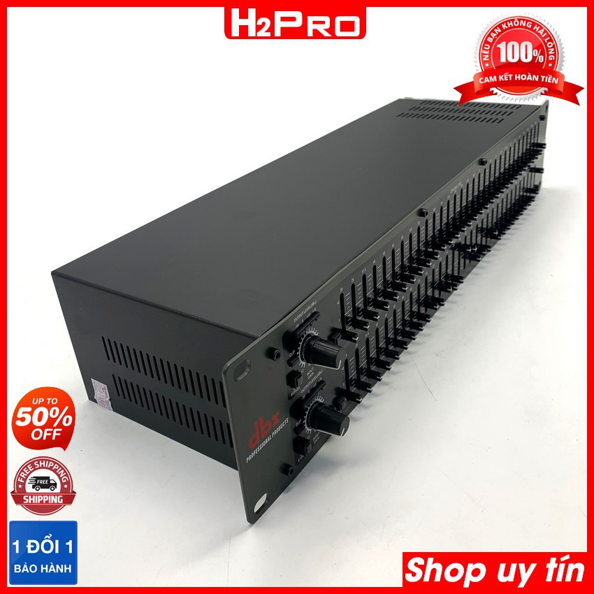 Lọc xì DBX 231 chính hãng, bộ lọc âm thanh Equalizer DBX 231 cân chỉnh sắc nét từng âm thanh ( tặng 4 jack 6 ly giá 200k