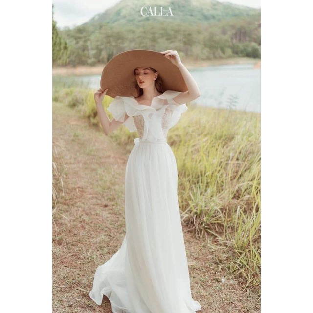 Váy Calla kiểu dáng tiểu thư cao cấp