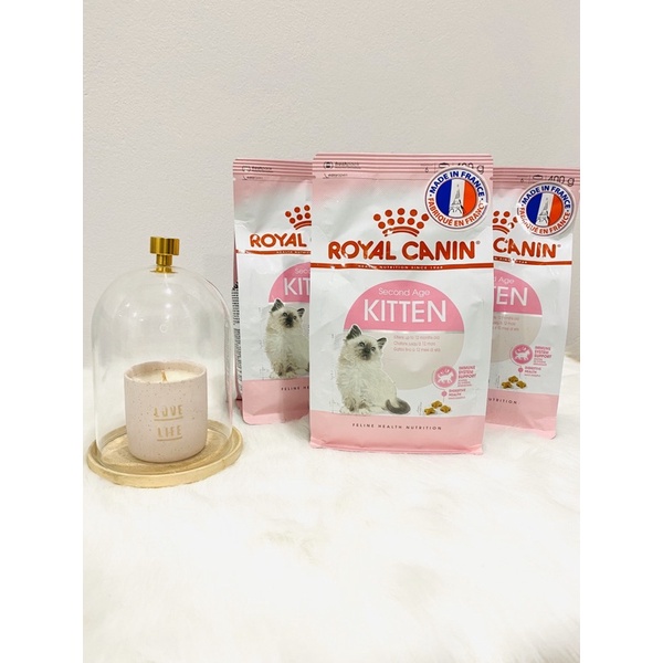 Thức Ăn Hạt Cho Mèo Royal Canin Kitten Túi 400g Nguyên Seal
