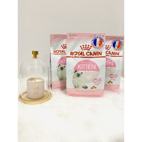 Thức Ăn Hạt  Cho Mèo Royal Canin Kitten Túi 400g Nguyên Seal