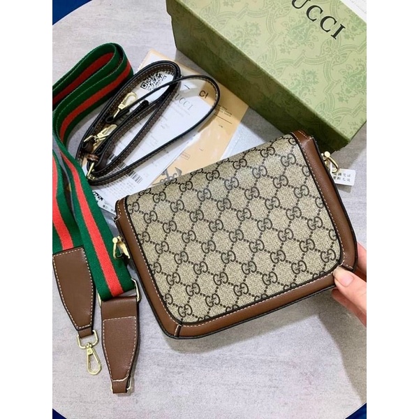 Túi xách nữ đeo chéo 2 dây full box size 20cm hot 2022