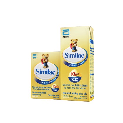 (date cập nhật) thùng sữa bột pha sẵn similac loại 48 hộp x110ml, 48 hộp x 180ml
