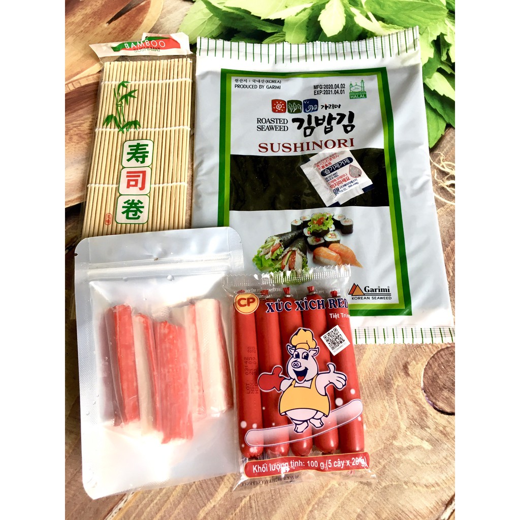 COMBO LÀM CƠM CUỘN, GIMBAB