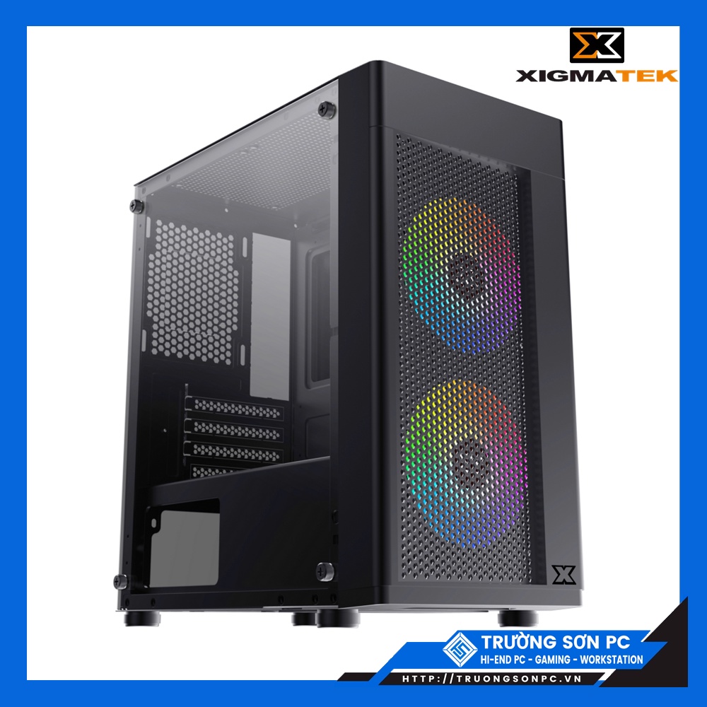 Vỏ Case XIGMATEK AERO 2F Black (2 Fan) EN46591