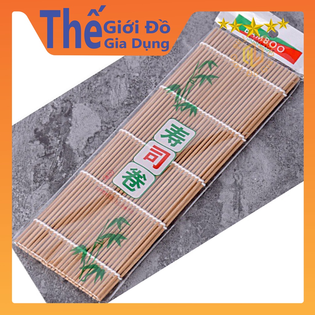 Mành tre cuộn cơm kimbap, cuộn shushi