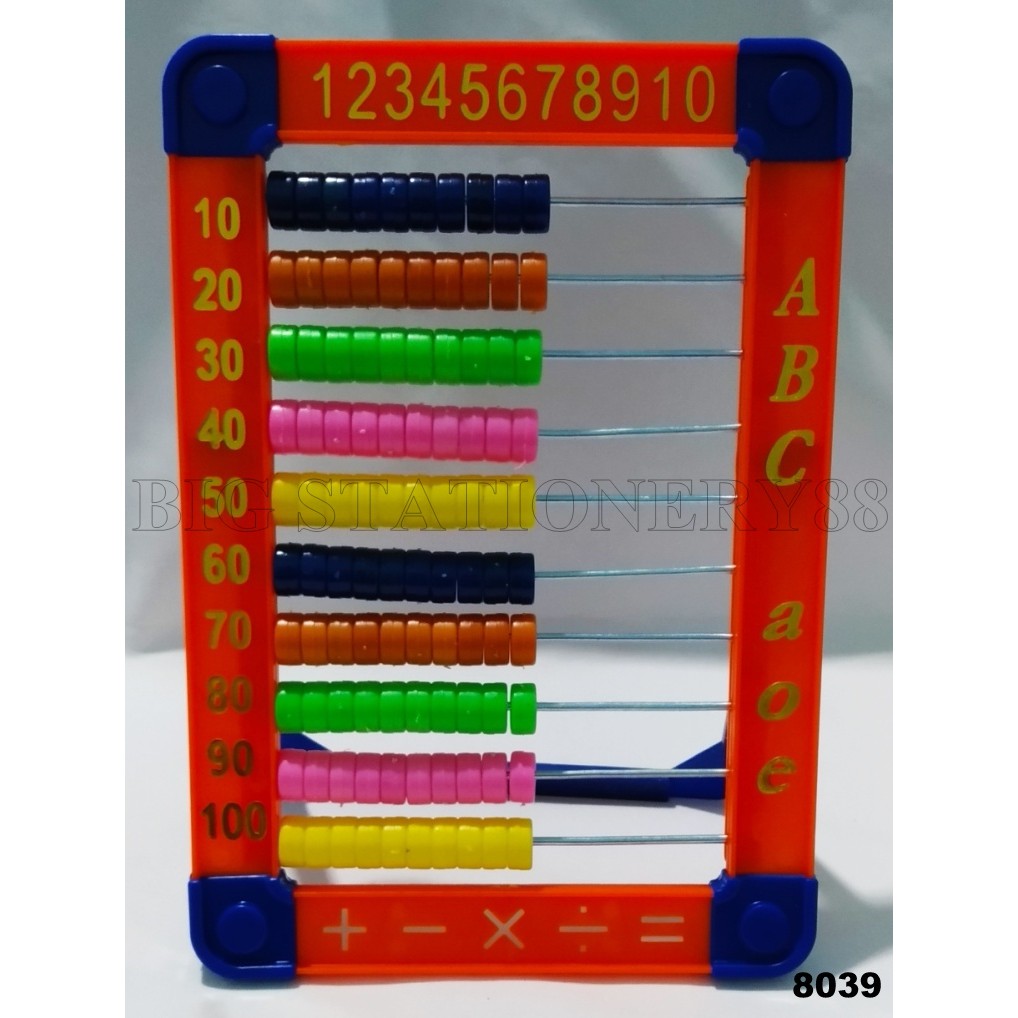 Bàn Tính Abacus 10 Cột 8590 Chất Lượng Cao