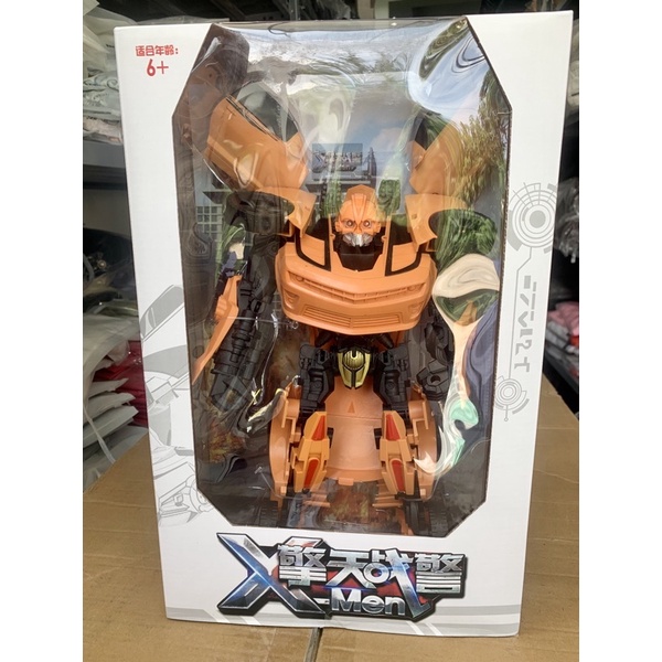 ĐỒ CHƠI Ô TÔ TRANSFORMER BIẾN HÌNH SIÊU TO - SIÊU NHÂN LẮP RÁP