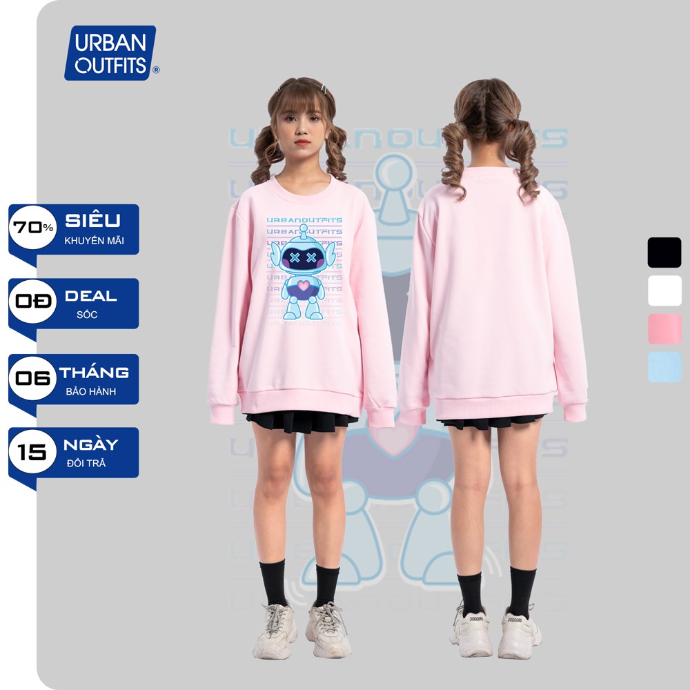Áo Sweater Form Rộng Nam Nữ URBAN OUTFITS In FUTURE BOT SWO30 Thun Cotton Nỉ 4 Chiều Local Brand | BigBuy360 - bigbuy360.vn