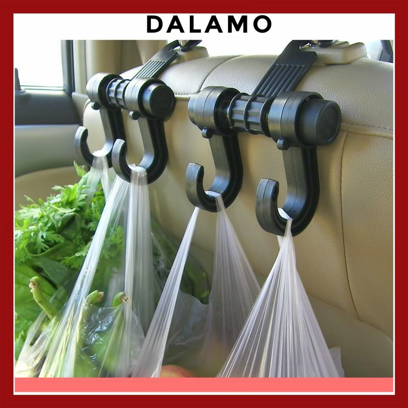 Móc Treo Đồ Ô Tô gài Sau Ghế xe hơi kiêm giá đỡ điện thoại MT2 DALAMO