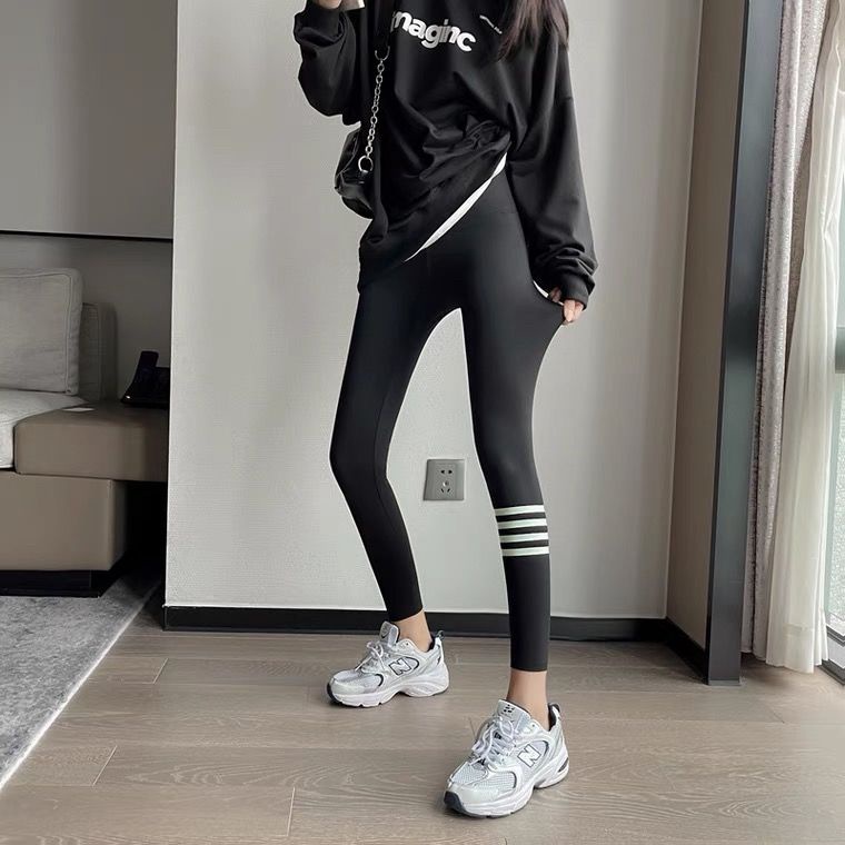 Quần Legging Màu Xám Lưng Cao Ôm Dáng Cho Nữ JL-YDK-13